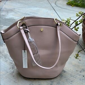 Sole Society Women's Blush Pink Tote Bag